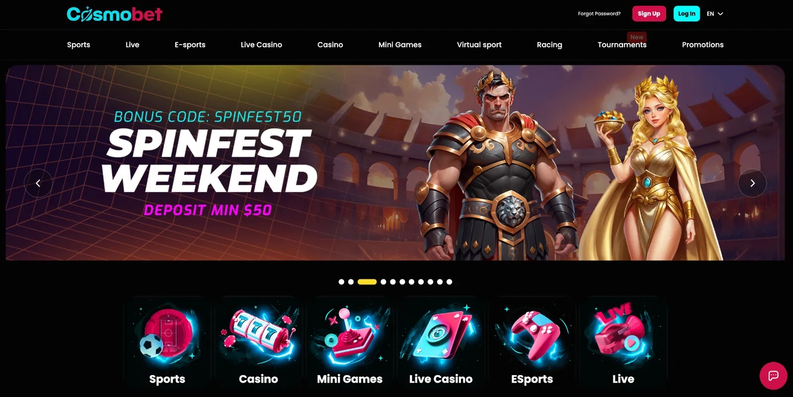 CosmoBet screenshot