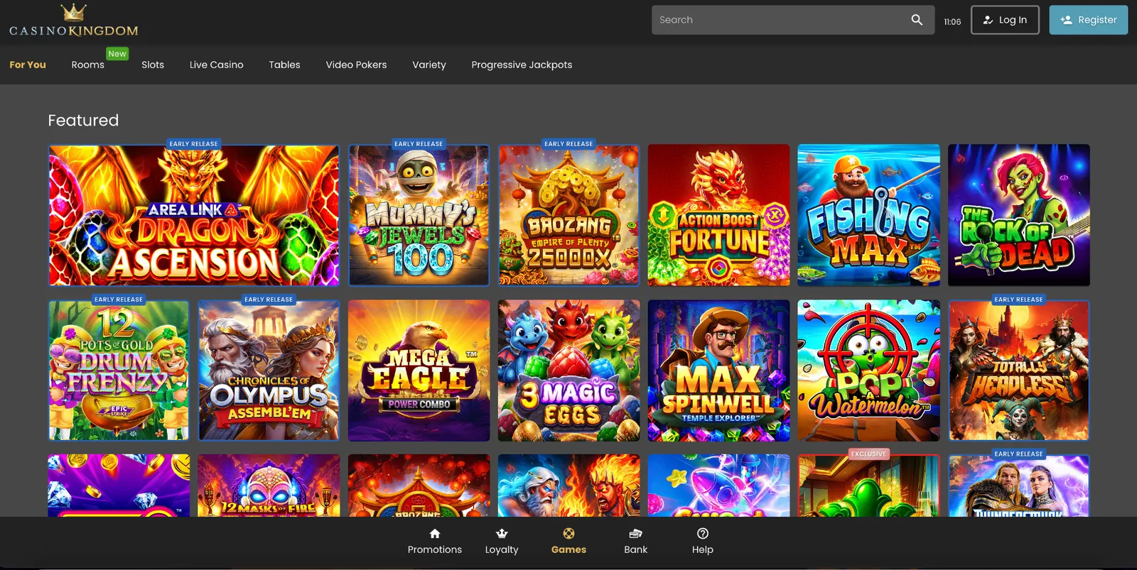 Kingdom Casino screenshot